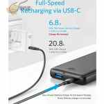 Anker USB C Power Bank, PowerCore Essential 20000 PD (18W) Power Bank, High Cell Capacity 20000mAh Portable Charger Battery Pack for iPhone 12/Mini/Pro/Max Pro/11/X, Samsung (PD Charger Not Included) - Image 3