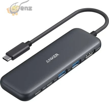 Anker USB C Hub, 332 USB-C Hub (5-in-1) with 4K HDMI Display, 5Gbps USB-C Data Port and 2 5Gbps USB-A Data Ports and for MacBook Pro, MacBook Air, Dell XPS, Lenovo Thinkpad, HP Laptops and More