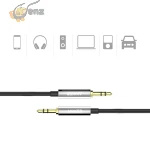 Anker (AUX)3.5 mm Male To Male Audio Cable, Black - A7123H12 - Image 3