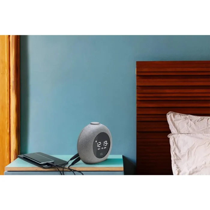 JBL Horizon 2 Bluetooth-Lautsprecher Mit FM-Radio & DAB In Grau | 4 Watt, Ambientebeleuchtung & USB-Anschlüsse