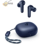سماعات Soundcore R50iVI من Anker ضمان 18 شهر  – مشغلات 10 مم مع باس قوي، بلوتوث 5.3، تشغيل حتى 30 ساعة، مقاومة للماء IPX5، مكالمات واضحة بالذكاء الاصطناعي مع ميكروفونين، 22 وضع EQ عبر التطبيق، لون أزرق