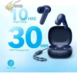 Soundcore By Anker R50i True Wireless Earbuds 10mm Drivers with Big Bass, Bluetooth 5.3, 30H Playtime, IPX5-Water Resistant, AI Clear Calls with 2 Mics, 22 Preset EQs via App, blue - Image 5