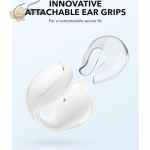 Soundcore C30i by Anker, Open-Ear Earbuds, Clip-On Headphones, Lightweight Comfort, Stable Fit, Firm-Shell Design, Attachable Ear Grips, Big Drivers for Clear Audio, 30H Play, IPX4 Water-Resistant (White) - Image 2