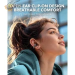 Soundcore C30i by Anker, Open-Ear Earbuds, Clip-On Headphones, Lightweight Comfort, Stable Fit, Firm-Shell Design, Attachable Ear Grips, Big Drivers for Clear Audio, 30H Play, IPX4 Water-Resistant - Image 4