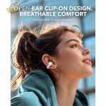 Soundcore C30i by Anker, Open-Ear Earbuds, Clip-On Headphones, Lightweight Comfort, Stable Fit, Firm-Shell Design, Attachable Ear Grips, Big Drivers for Clear Audio, 30H Play, IPX4 Water-Resistant (White) - Image 5