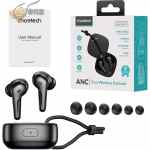 Choetech In-Ear Earbuds, Black - BH-T17 - Image 9