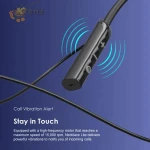 Oraimo Necklace Lite OEB-311 Neckband Wireless in Ear Earphones Deep Bass,30Hrs Playtime,ASAP Charge,ENC Tech,Low-Latency Ergonomic Neckband, Sweat-Resistant Magnetic Earbuds, Dual Pairing - Black - Image 8