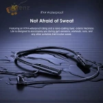 Oraimo Necklace Lite OEB-311 Neckband Wireless in Ear Earphones Deep Bass,30Hrs Playtime,ASAP Charge,ENC Tech,Low-Latency Ergonomic Neckband, Sweat-Resistant Magnetic Earbuds, Dual Pairing - Black - Image 4