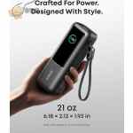 ⁦باور بنك أنكر للابتوب 25000 مللي أمبير – قدرة 165 واط، شحن سريع متعدد الأجهزة، كابلات مدمجة وقابلة للسحب⁩ - الصورة ⁦2⁩