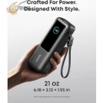 Anker Laptop Power Bank (25,000 mAh, 165W, Built-In and Retractable Cables), Effortless Multi-Device Fast Charging - Image 2