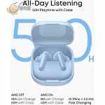 SoundCore P31i by Anker, Real-Time Adaptive Noise Cancelling, Hi-Res Sound, Translation Earbuds, 50H Playtime, Wireless Earbuds, Bluetooth Earphones, Spatial Audio, Fast Charging, IP55, 18 Months Warranty - Image 6