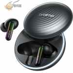أوريموا SpaceBuds Hybrid OTW-630 – عزل ضوضاء نشط ANC، 4 ميكروفون مع AI لإلغاء الضوضاء، بطارية حتى 40 ساعة، شحن Type-C، أطراف مضادة للبكتيريا، مقاومة للماء IPX4، لون رمادي فضائي، ضمان 12 شهر