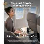 ⁦باور بنك أنكر للابتوب 25000 مللي أمبير – قدرة 165 واط، شحن سريع متعدد الأجهزة، كابلات مدمجة وقابلة للسحب⁩ - الصورة ⁦5⁩