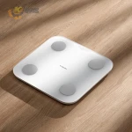 Xiaomi Body Fat Scale S400 is a smart body composition scale designed for accurate health tracking using dual-frequency BIA technology. It measures up to 25 body metrics including body fat, muscle mass, BMI, water percentage, and visceral fat, and syncs seamlessly via Bluetooth with the Xiaomi Home app for easy progress monitoring. - Image 2