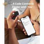 ⁦متتبع eufy Security SmartTrack Link بلوتوث – يعمل مع Apple Find My (أسود)⁩ - الصورة ⁦8⁩