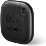 eufy Security SmartTrack Link Bluetooth Item Finder and Key Finder, Works with Apple Find My (iOS only), Find your Remote, Luggage, Phone, and More, Water Resistant -Black- 18 Months Warranty