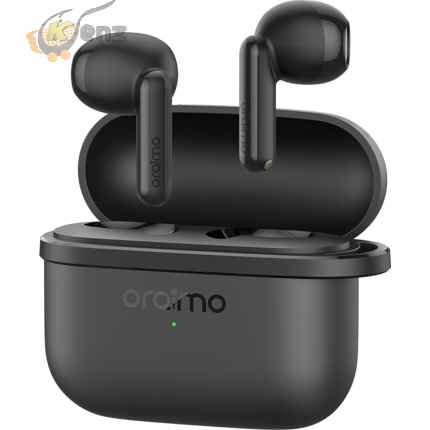 سماعة  OTW-324Sأذن سبيس بادز اير ترو لاسلكية  مع راحة نصف داخل الأذن ووقت تشغيل 38 ساعة من اورايمو- لون أسود