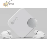 ⁦سماعات CMF Buds Pro 2 من Nothing لاسلكية عازلة للضوضاء بتصميم احترافي، صوت جهير عميق (Deep Bass)، مقاومة للماء والغبار بمعيار IP55، اللون الرمادي الفاتح.⁩ - الصورة ⁦4⁩