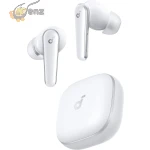 soundcore Liberty 5 by Anker, Noise-Cancelling Wireless Earbuds, 2x Stronger Voice Reduction, Adaptive Noise Cancellation, 6-Mic AI Clear Calls, Long Battery Life,  White