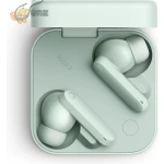 سماعات CMF Buds 2 من Nothing لاسلكية مزودة بعزل ضوضاء هجين بقوة 48 ديسيبل، بطارية تدوم حتى 55 ساعة، محرك صوت 11 مم بتقنية PMI، 6 ميكروفونات عالية الدقة لمكالمات واضحة، دعم الصوت المكاني (Spatial Audio)، مقاومة للماء والغبار بمعيار IP55، اللون الاخضر.