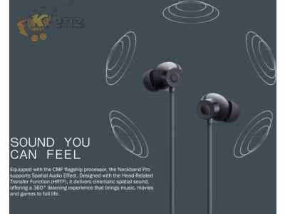CMF BY NOTHING Neckband Pro 50Db Active Noise Cancellation, Smart Dial Design, 37 Hours Playtime Bluetooth In ear Headset Orange - Image 8