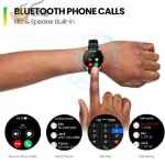 ⁦ساعة ذكية Amazfit Pop 3R بشاشة AMOLED مقاس 1.43 بوصة، مكالمات بلوتوث، أكثر من 100 وضع رياضي، بطارية تدوم حتى 12 يومًا – مقاومة للماء⁩ - الصورة ⁦2⁩