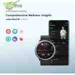 ⁦ساعة ذكية OSW-820 5R أنيقة وقوية لأنماط الحياة النشطة من اورايمو - أسود (Open Box) كود: 1001⁩ - الصورة ⁦6⁩