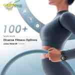 ⁦ساعة ذكية OSW-820 5R أنيقة وقوية لأنماط الحياة النشطة من اورايمو - أسود (Open Box) كود: 1001⁩ - الصورة ⁦11⁩