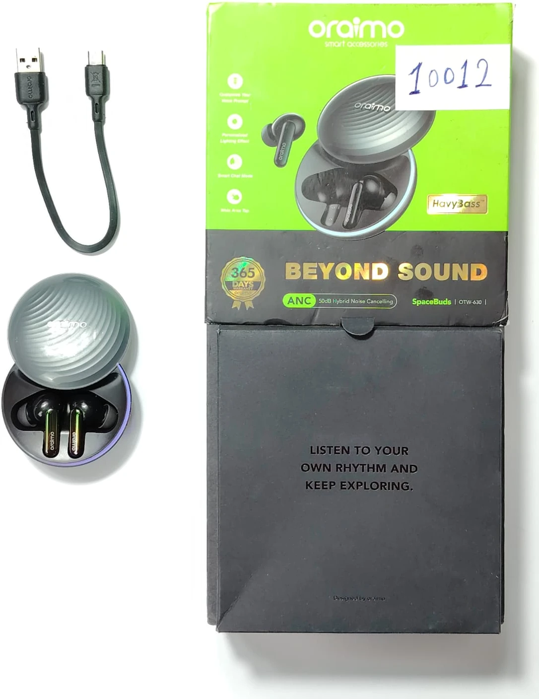 207b6a82-8d70-4be3-a344-c518ba9b5617 Oraimo SpaceBuds Hybrid (OTW-630) (Open Box) code:10012 - Image 1