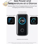 ⁦شاحن من أنكر بمنفذ USBقوة 140 واط (Open Box) code: 10020⁩ - الصورة ⁦11⁩