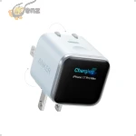 شاحن Anker Nano (قدرة 45 واط، شاشة ذكية، قابل للطي بزاوية 180°)