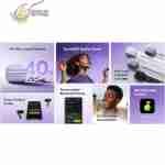 ⁦oraimo SpaceBuds Lite سماعات أذن لاسلكية حقيقية مضادة للضياع بصوت محيطي Sound360⁩ - الصورة ⁦5⁩