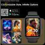 ⁦oraimo Watch 5 Lite ساعة ذكية عالية الدقة IP68 مقاس 2.01 بوصة⁩ - الصورة ⁦5⁩