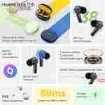 ⁦ريلمي Buds T110 سماعات أذن لاسلكية - ابيض⁩ - الصورة ⁦5⁩