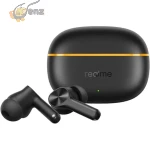 ⁦سماعة ريلمي بادز T200 لايت – لون Volt Black بصوت Bass وبطارية طويلة⁩ - الصورة ⁦2⁩