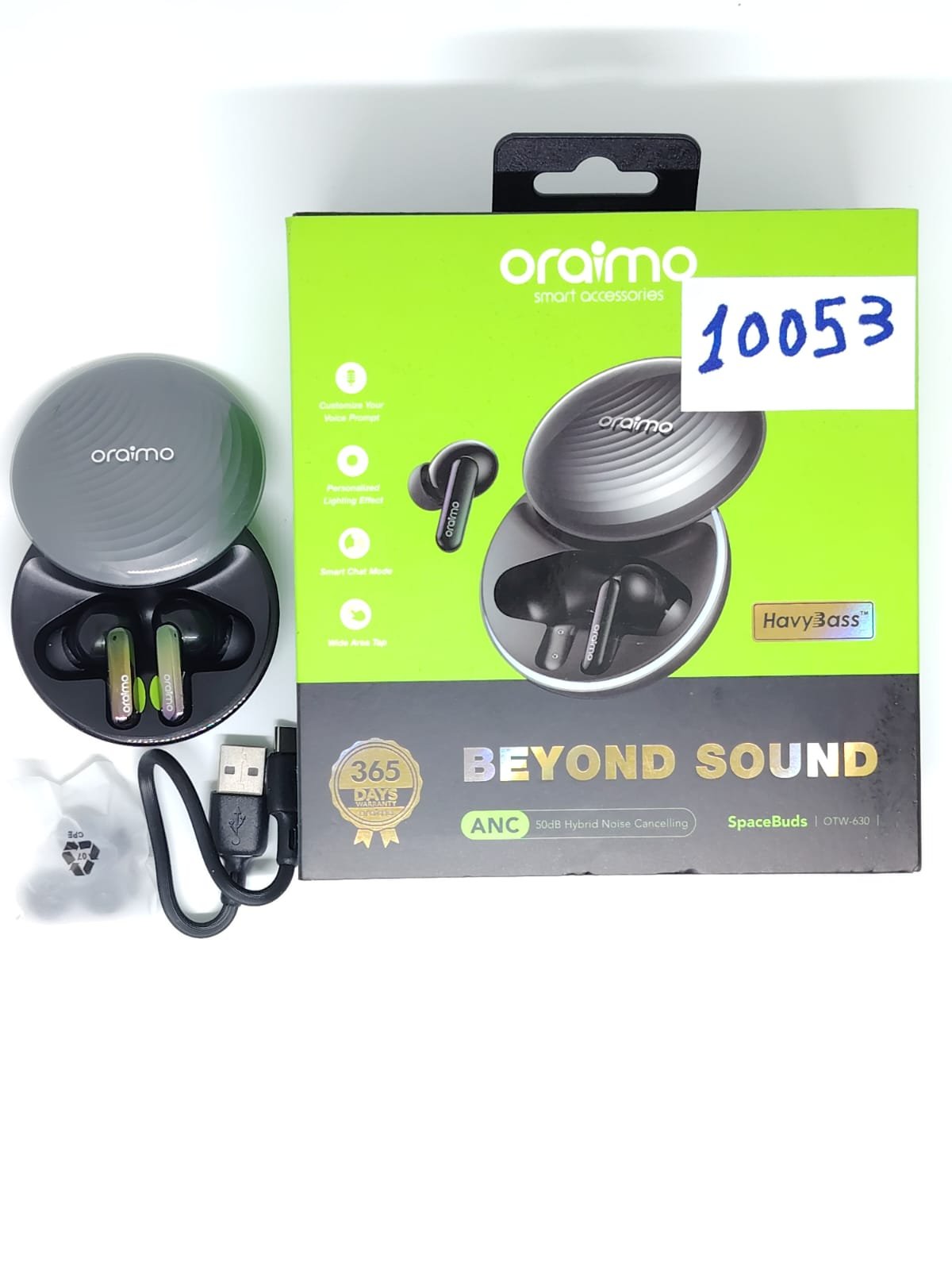 0a0cc374-14a5-4477-be1b-d8ca0d193244 اورايمو سماعات أذن سبيس بادز هايبرد طراز OTW-630 (Open Box) كود:10053 - الصورة 1