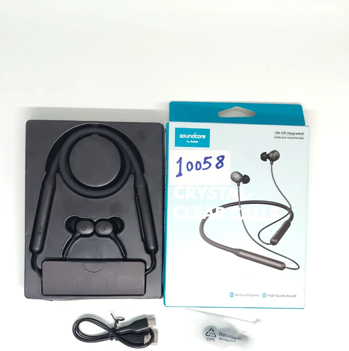 11f6f5c5-0749-4faa-80e3-55f0cd288603 سماعات رأس Life U2i بلوتوث بشريط للرقبة من ساوندكور (Open Box) كود: 10058 - الصورة 1
