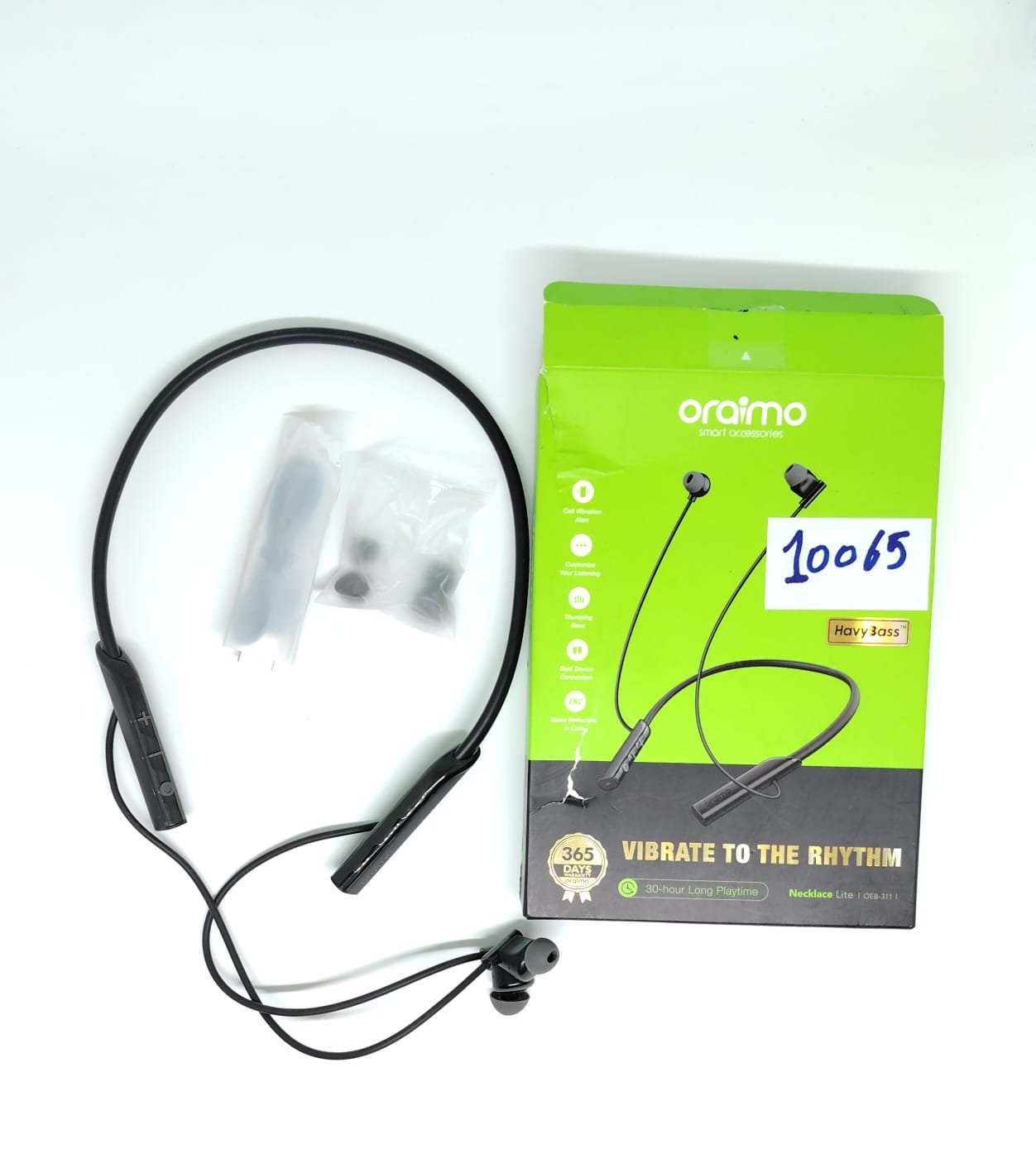 6d3bd996-c5b0-4c2a-adcc-07ce2db19562 سماعة اذن لاسلكية مزدوجة لايت OEB-311 من اورايمو (Open Box) كود: 10065 - الصورة 1