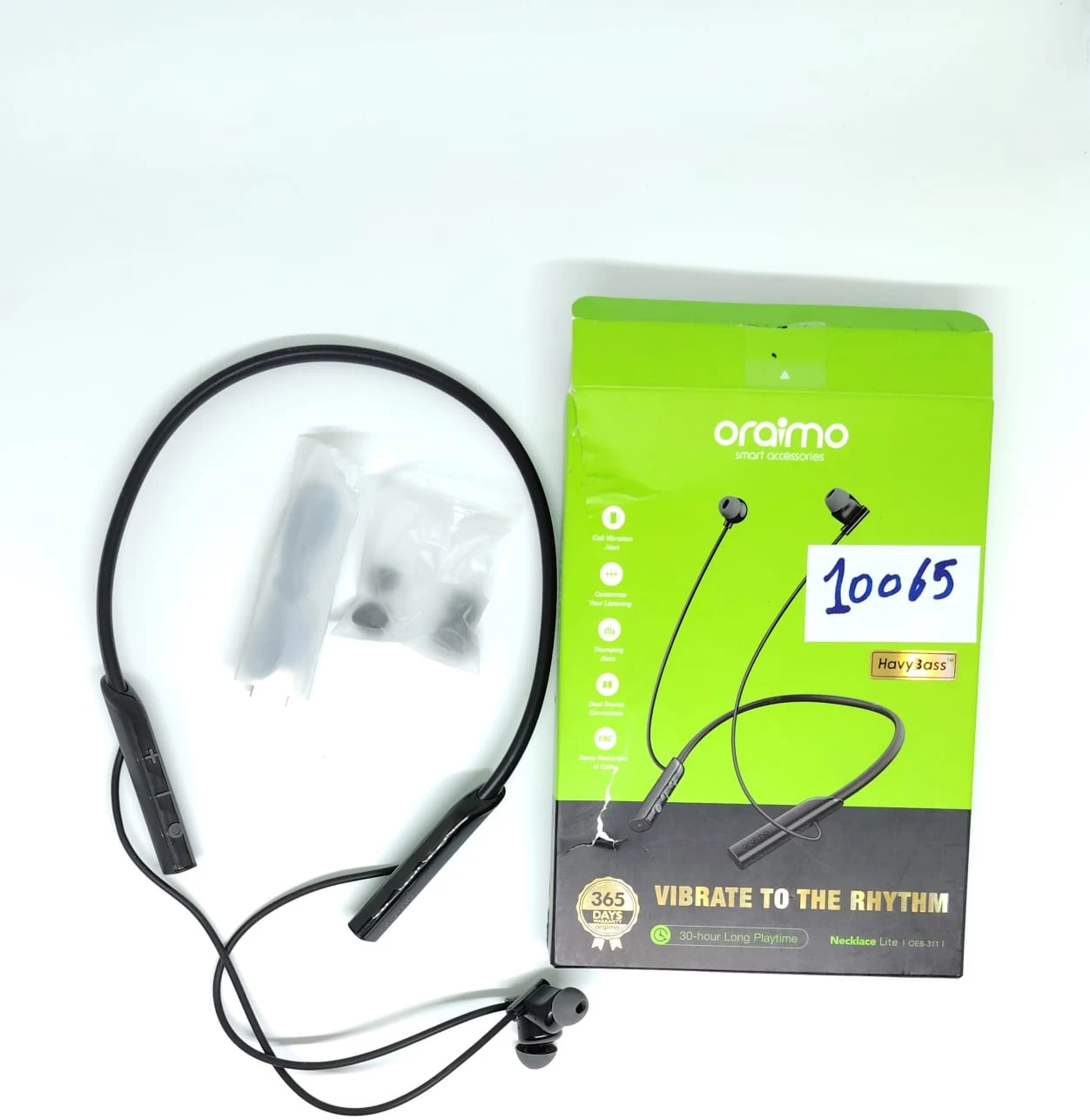 6d3bd996-c5b0-4c2a-adcc-07ce2db19562 سماعة اذن لاسلكية مزدوجة لايت OEB-311 من اورايمو (Open Box) كود: 10065 - الصورة 1