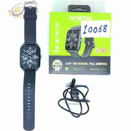 oraimo Watch 5 Lite ساعة ذكية عالية الدقة IP68 مقاس 2.01 بوصة (Open Box) كود:10068