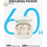 ⁦سماعات أذن أنكر ساوندكور P40i اللاسلكية الحقيقية، A3955H21 - أبيض⁩ - الصورة ⁦4⁩