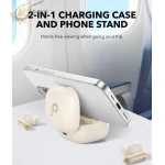 ⁦سماعات أذن أنكر ساوندكور P40i اللاسلكية الحقيقية، A3955H21 - أبيض⁩ - الصورة ⁦2⁩